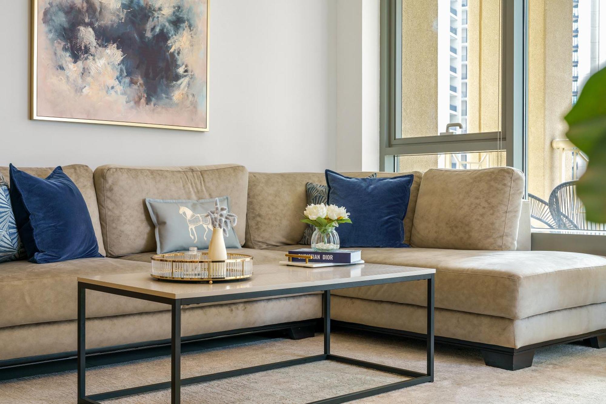 New! Luxury 3Bedroom With Spectacular Burj Views Downtown Ντουμπάι Εξωτερικό φωτογραφία